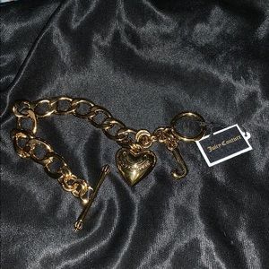 Juicy Couture Gold Bracelet, New with Tags!!